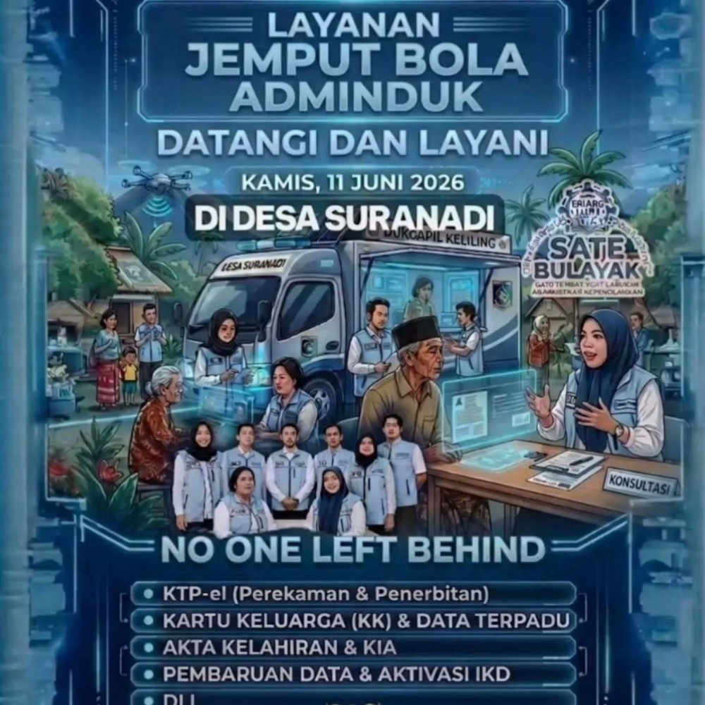 Layanan "JEMPUT BOLA ADMINDUK"